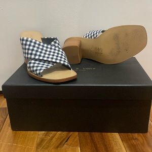 Rag and bone white and blue heels